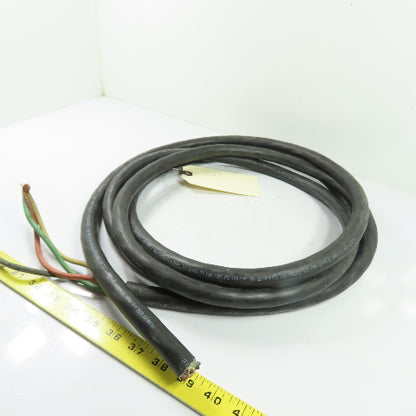 Priority Wire E123366 4/C 10AWG SOOW Portable Power Cable 600V 13'