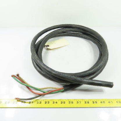 Priority Wire E123366 4/C 10AWG SOOW Portable Power Cable 600V 13'