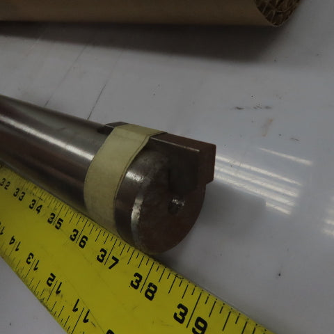 B-5782-100 Solid Steel Treater Exhaust Blower Shaft W/ Keyway 31" x 1-11/16" OD