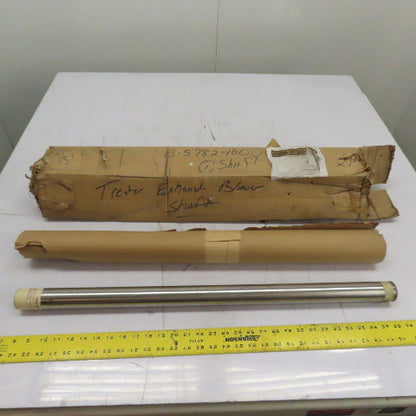 B-5782-100 Solid Steel Treater Exhaust Blower Shaft W/ Keyway 31" x 1-11/16" OD