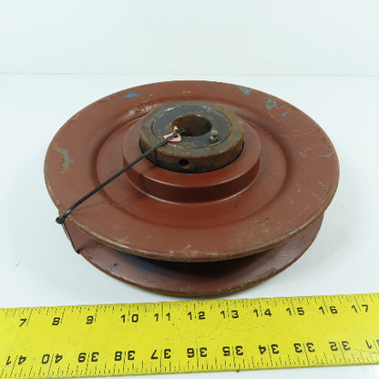 William Kenyon 11" x 1-1/2" Single Groove Wire Rope Pulley