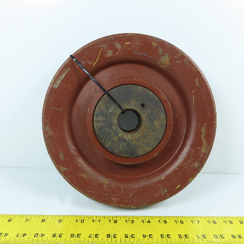 William Kenyon 11" x 1-1/2" Single Groove Wire Rope Pulley