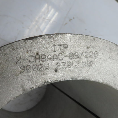 ITP X-CHBAAC-09M220 9000W Cast Aluminum Band Heater 230V 22" Long x 9-3/4" ID