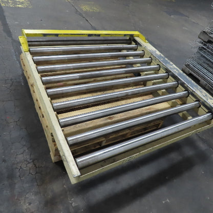 50" BF x 60" Long Powered Roller Case Conveyor 208-230/460V 3Ph 15FPM