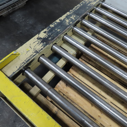 50" BF x 60" Long Powered Roller Case Conveyor 208-230/460V 3Ph 15FPM