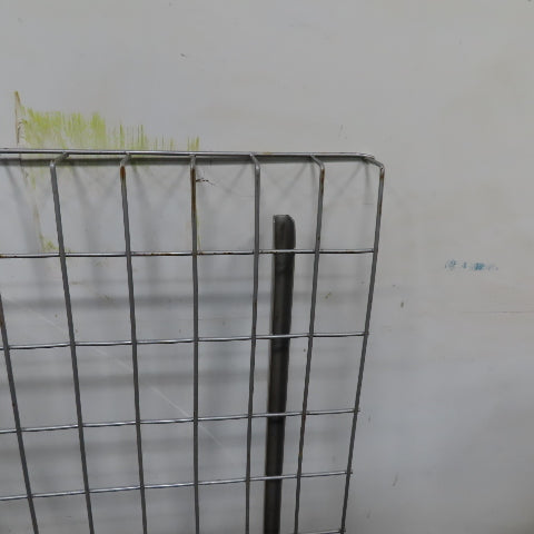 42" x 46" W 3 Channel Double Waterfall Pallet Rack Welded Wire Decking