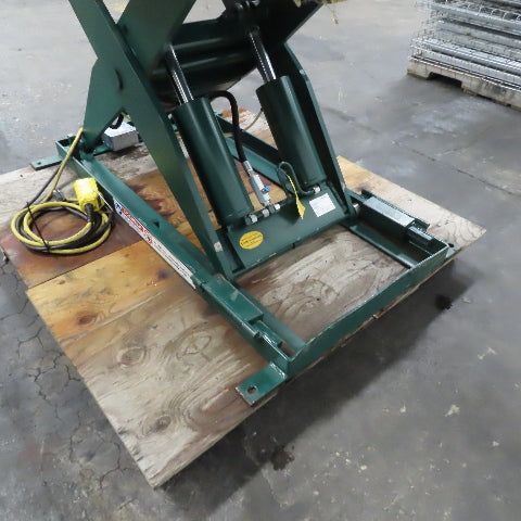 Southworth LS4 2 Ton 48" x 24" Lift Table 45" Rotating Top 9"-45" Lift 115V 1Ph