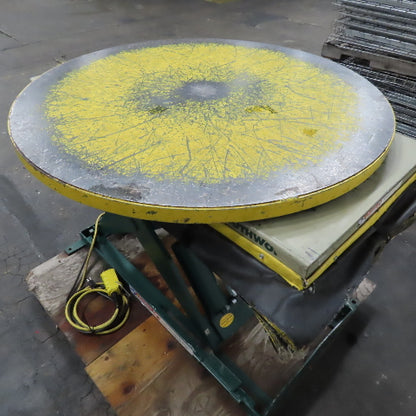 Southworth LS4 2 Ton 48" x 24" Lift Table 45" Rotating Top 9"-45" Lift 115V 1Ph