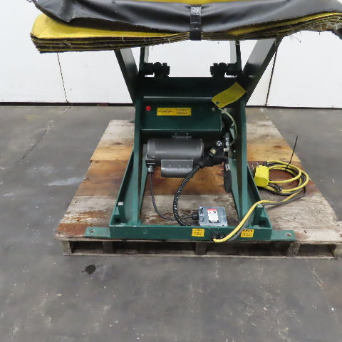 Southworth LS4 2 Ton 48" x 24" Lift Table 45" Rotating Top 9"-45" Lift 115V 1Ph