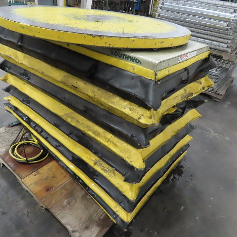 Southworth LS4 2 Ton 48" x 24" Lift Table 45" Rotating Top 9"-45" Lift 115V 1Ph