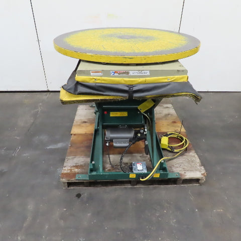 Southworth LS4 2 Ton 48" x 24" Lift Table 45" Rotating Top 9"-45" Lift 115V 1Ph