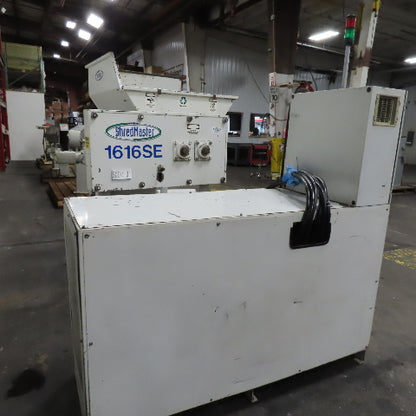 ShredMaster 1616SE PuckMaster Twin Auger Metal Chip Turning Shredder 480V 3Ph