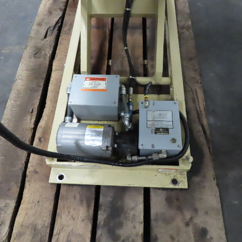 Globe AA32-48/LF 1/2 Ton Lift Table 60" x 32" 480V 3Ph 8"-58" Lift Tested