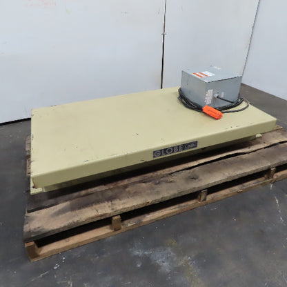 Globe AA32-48/LF 1/2 Ton Lift Table 60" x 32" 480V 3Ph 8"-58" Lift Tested