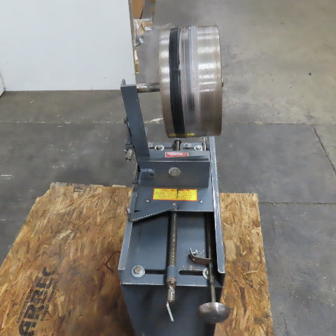 Matheu Tool Beltmaster Abrasive Belt Backstand Idler 9-3/4" x 5" Wide Roller