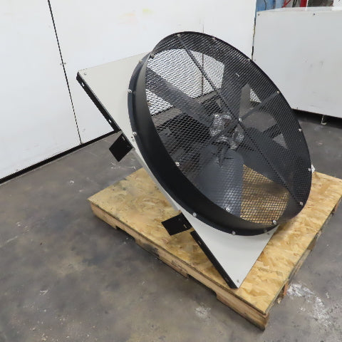 10Hp 208-230/460V 1160RPM Wall Exhaust Fan 44" 4 Blade Poly Adjustable Pitch