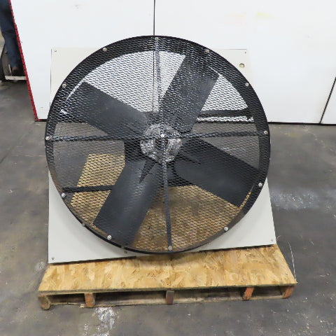 10Hp 208-230/460V 1160RPM Wall Exhaust Fan 44" 4 Blade Poly Adjustable Pitch