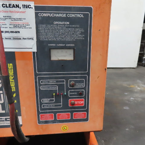 C&D FR18CE450M 18 Cell 36V Forklift L-A Battery Charger 450AH 208-230/480V 3Ph