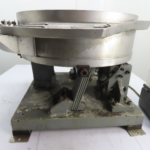 Jerhen Industries Vibratory Parts Feeder 20" ID x 6" Deep Bowl 1Ph 115V
