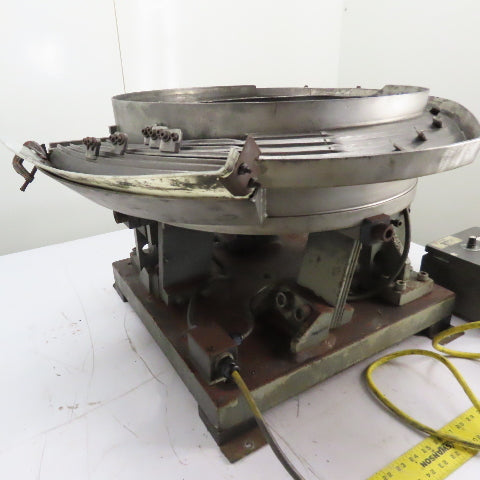 Vibratory Parts Feeder 20" ID x 6" Deep Bowl 1Ph 115V