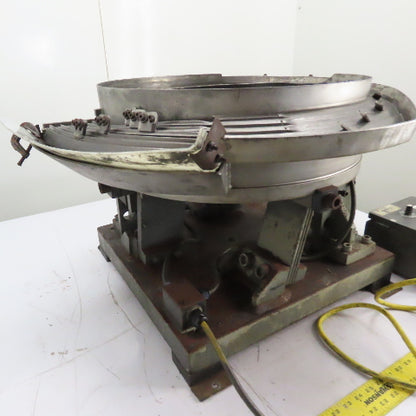 Vibratory Parts Feeder 20" ID x 6" Deep Bowl 1Ph 115V