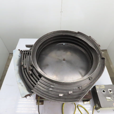 Vibratory Parts Feeder 20" ID x 6" Deep Bowl 1Ph 115V