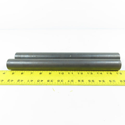 1-1/4" x 12" Long Steel Shaft Turning Bar Stock Lot Of 2
