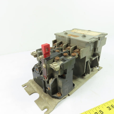 Reliance Electric 105310 R Size 0 3-Pole Magnetic Motor Starter w/Overload 600V