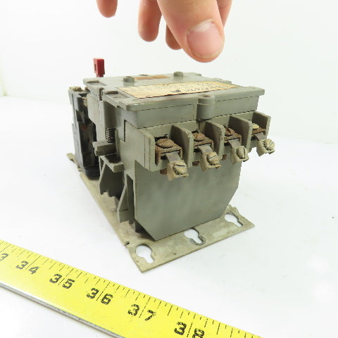 Reliance Electric 105310 R Size 0 3-Pole Magnetic Motor Starter w/Overload 600V