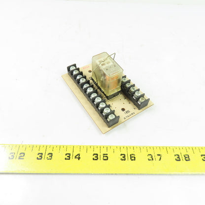 Potter & Brumfield 27E462 R10-E1X6-115V Relay Socket Terminal Board 115VAC