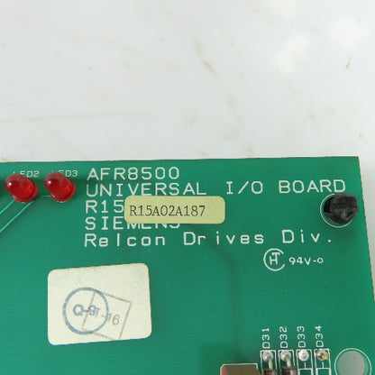 Siemens R70A01-187 R15A02A187 Universal I/O Circuit Board AFR8500