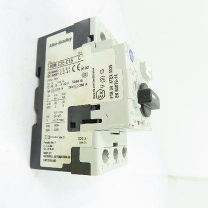 Allen-Bradley 140M-C2E-C16 10-16A 3-Pole Motor Protector Circuit Breaker 600V