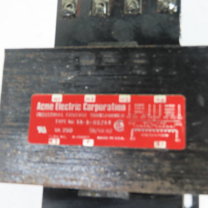 Acme Electric TA-1-81214 350VA Control Transformer 240/480V Pri 120V Sec