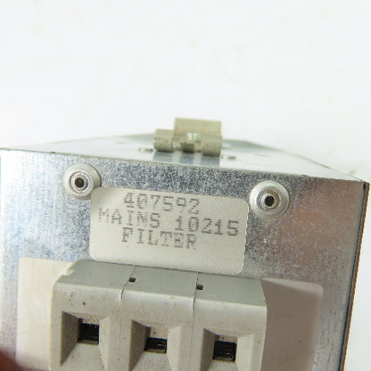 Murr Elektronik 10215 EMC Mains Line Filter 10A 250VAC 50/60Hz 1Ph