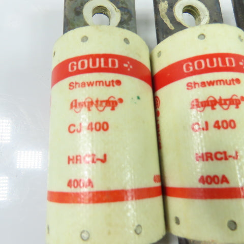 Gould Shawmut CJ400 400A HRCI-J Class J Amptrap Fuse 600V Lot Of 3