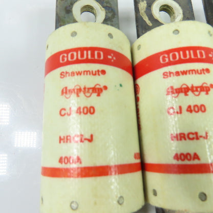 Gould Shawmut CJ400 400A HRCI-J Class J Amptrap Fuse 600V Lot Of 3