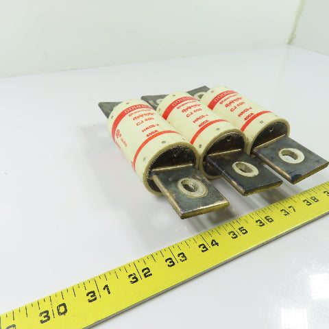 Gould Shawmut CJ400 400A HRCI-J Class J Amptrap Fuse 600V Lot Of 3