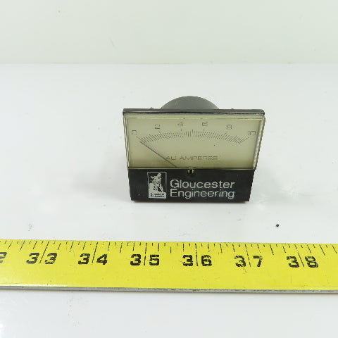Gloucester Engineering 0-10A AC Amperes Analog Panel Meter