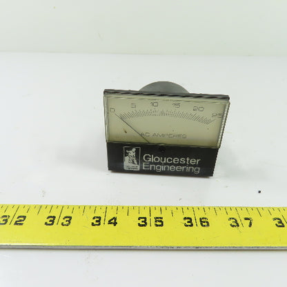 Gloucester 0-25A AC Ammeter Analog Panel Meter