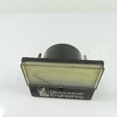 Gloucester Engineering 0-3A AC Amperes Analog Panel Meter
