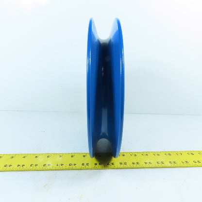 William Kenyon 1-1/2" Single Groove Cast Wire Rope Sheave 11" OD 1-1/4" Bore