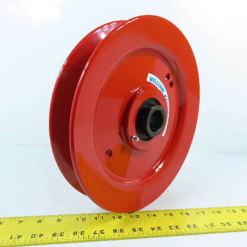 William Kenyon 1-1/2" Single Groove Cast Wire Rope Sheave 11" OD 1-1/4" Bore