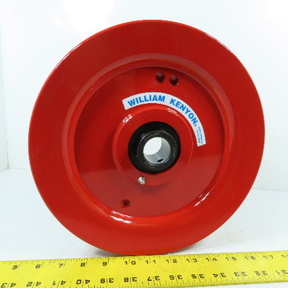 William Kenyon 1-1/2" Single Groove Cast Wire Rope Sheave 11" OD 1-1/4" Bore