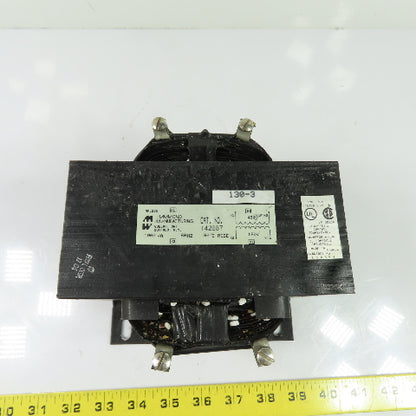 Hammond 142687 NPL28S 1KVA Control Transformer 480V Pri 120V Sec 1Ph