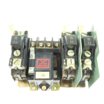 Allen-Bradley 709-TOD103 Size 00 3-4 Pole Motor Starter 115-120V Coil Ser K