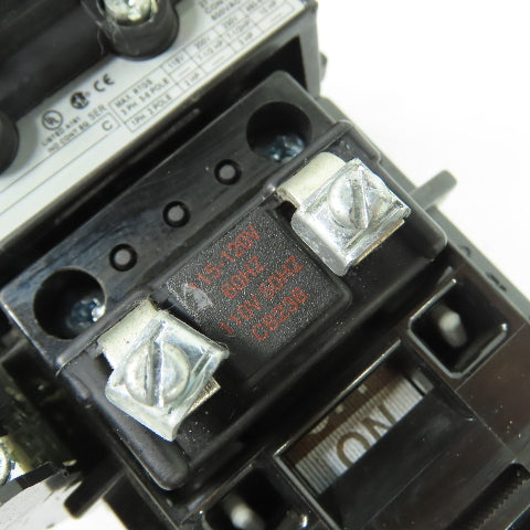 Allen-Bradley 500F-BOD930 NEMA Size 1 Motor Starter 27A 600VAC 115/120V Coil