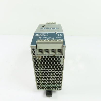 SOLA SDN 5-24-480C 24VDC 5A Output DIN Rail Power Supply 3Ph 380-480VAC Input