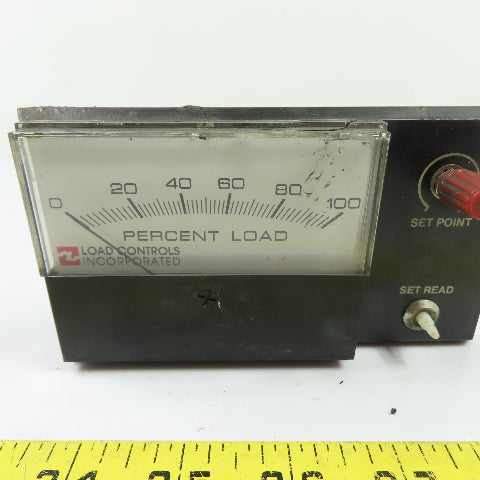 Load Controls N/A 0-100 Percent Load Panel Meter W/Set Point & Set Read