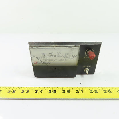 Load Controls N/A 0-100 Percent Load Panel Meter W/Set Point & Set Read