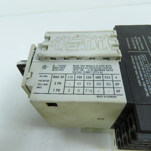 Moeller ZM-40-PKZ2 32-40A 3-Pole Motor Protective Circuit Breaker 600V